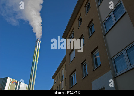 Avea commercial waste disposal incinerator Stock Photo