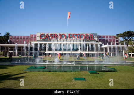 Estoril Casino portugal Stock Photo