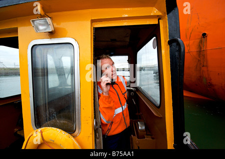 Netherlands Port of Rotterdam the Dutch rowers KRVE Stock Photo