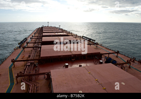 Bulk carrier on the Northsea Stock Photo