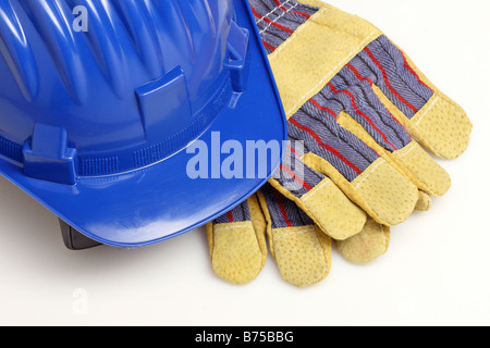 fine image of helmet and gloves background Stock Photo