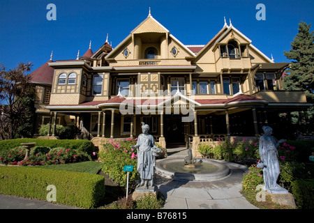 Winchester Mystery House, San Jose, California, USA Stock Photo