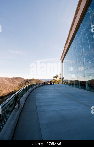Exterior of the Air Force One Pavilion at the Ronald Reagan Library in Simi Valley California Stock Photo
