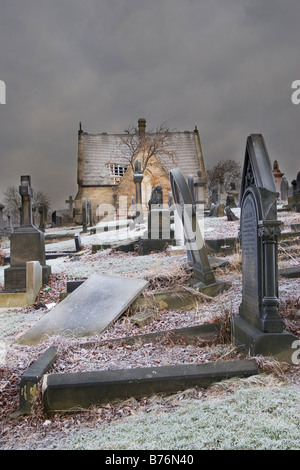 Dewsbury cemetery,Dewsbury moor Stock Photo - Alamy