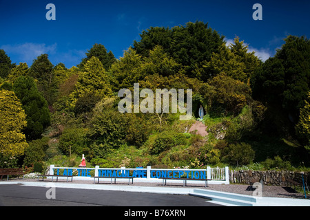 Ballinspittle Shrine of the apparition of Lourdes, West Cork Ireland. Stock Photo