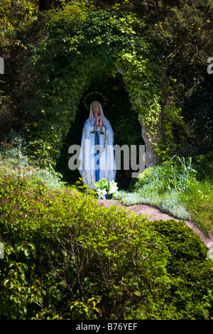 Ballinspittle Shrine of the apparition of Lourdes, West Cork Ireland. Stock Photo