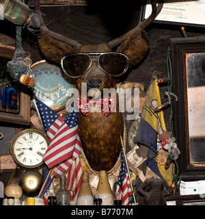 Oddities at Heinolds' First and Last Chance Saloon in Oakland's Jack London Square. Stock Photo