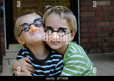 Brothers, Marx brothers Stock Photo