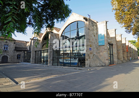 Maritime Museum Barcelona Catalonia Spain Stock Photo - Alamy