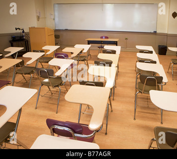 Empty classroom Stock Photo