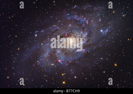 The Triangulum Galaxy Stock Photo