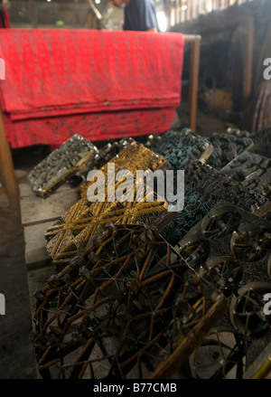 Batik Block Printing Stock Photo - Alamy