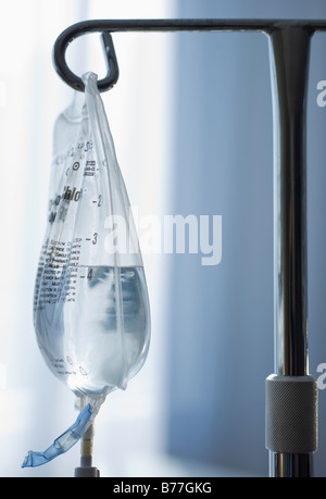 Close up of Intravenous drip Stock Photo