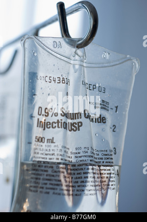 Close up of intravenous drip Stock Photo