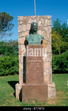 Memorial for the liberator of South America, General Don José de San Martín, San Antonio de Areco, Buenos Aires Province, Argen Stock Photo