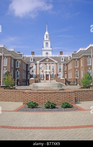 Legislative building at state capitol Dover Delaware Stock Photo