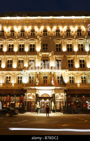 Hotel Sacher, city, Vienna, Austria, Europe Stock Photo