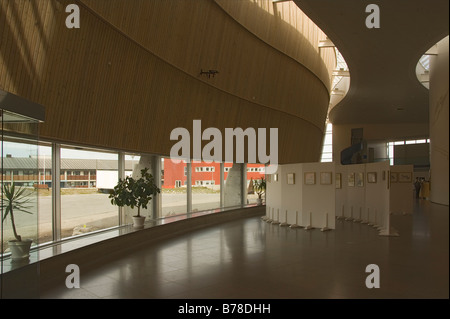 Cultural center of Nuuq, Greenland, Denmark Stock Photo