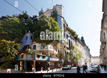 Hundertwasser House, Vienna, Austria, Europe Stock Photo