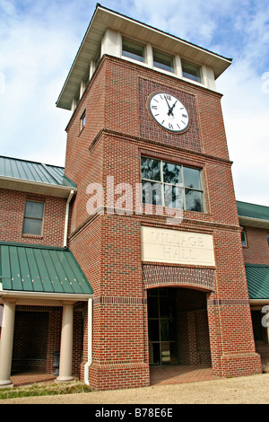 Village Hall Pinehurst North Carolina Stock Photo