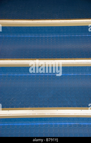 Steps, antislip treads, close up Stock Photo