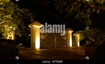 Tanglin Gate, Singapore Botanic Gardens Stock Photo