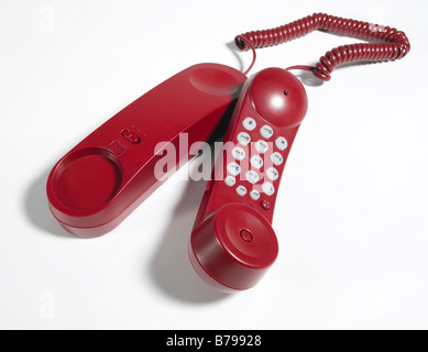 Red Phone Stock Photo