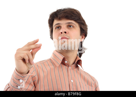 Snapping fingers Stock Photo