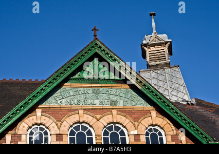 Pendleton Cooperative Industrial Society building, Salford, Greater Manchester, UK. Stock Photo