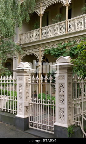 Dorsett Terrace on Hotham Street, East Melbourne, Melbourne, Australia Stock Photo