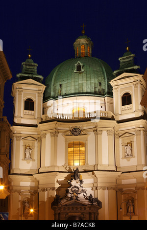 Peterskirche, St. Peter's Church, Vienna, Austria, Europe Stock Photo