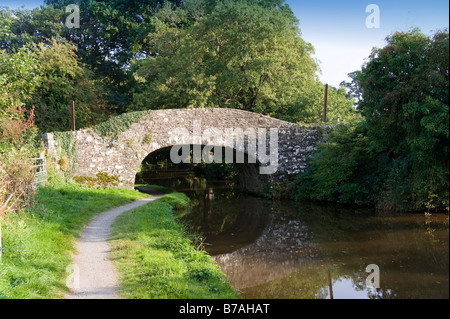 monmouthshire and brecon canal brecon beacons national park powys wales uk Stock Photo