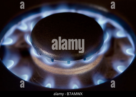 Gas flame Stock Photo