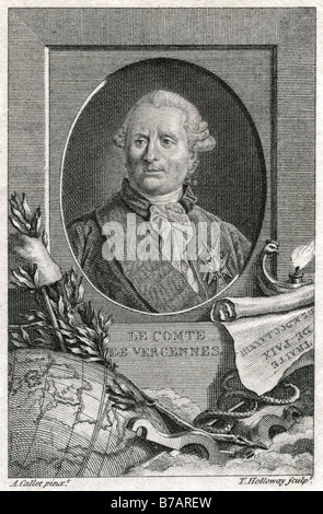 Charles Gravier, comte de Vergennes (1717-1787), Foreign Minister ...