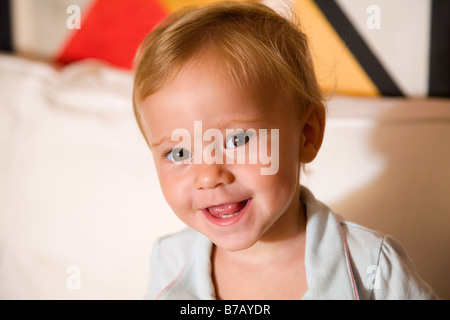 Portrait of Little Boy Stock Photo