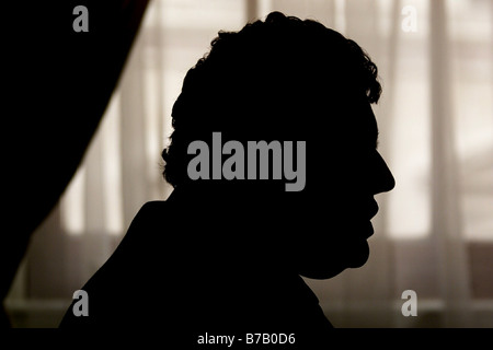 Chancellor Gordon Brown pictured in the Treasury London. Stock Photo