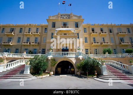 Winter Palace Hotel in Luxor Egypt Stock Photo