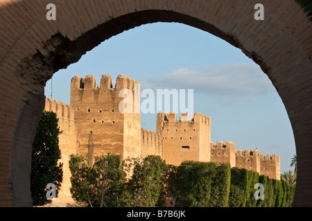 Bab el Kasbah Gate and Towers on the City Walls in Taroudannt Morocco Stock Photo