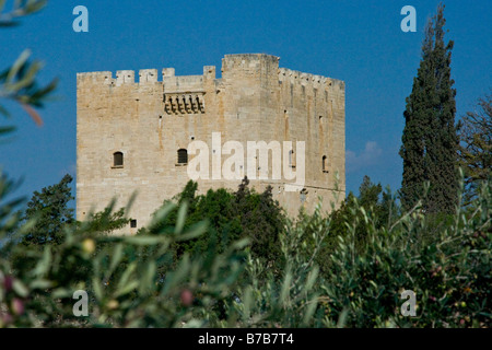 Kolossi Crusader Castle in Cyprus Stock Photo