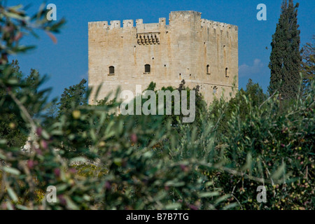 Kolossi Crusader Castle in Cyprus Stock Photo