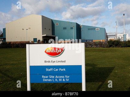 Birds Eye food factory Lowestoft Suffolk England Stock Photo