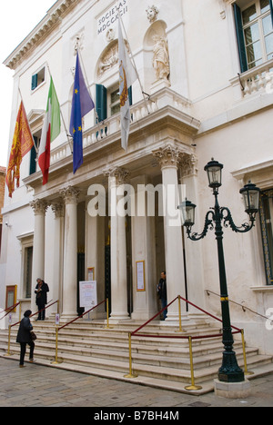 Teatro la Fenice in San Marco district of Venice Italy Europe Stock Photo