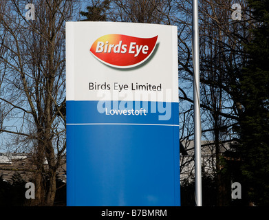 Birds Eye food factory Lowestoft Suffolk England Stock Photo