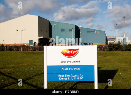 Birds Eye food factory Lowestoft Suffolk England Stock Photo