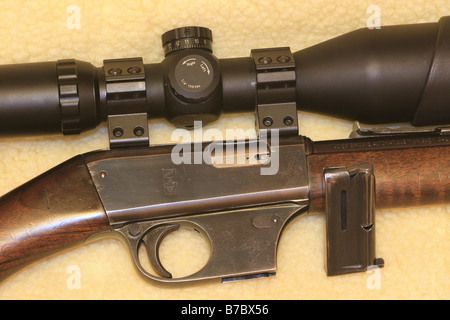 French Unique X51 BIS, .22 Rimfire Rifle. Stock Photo