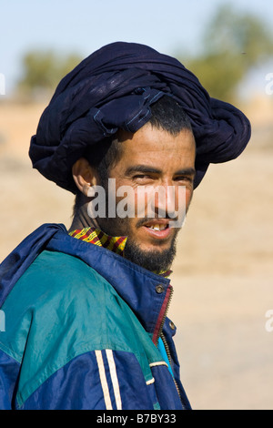 Young Tuareg Man in Timbuktu Mali Stock Photo