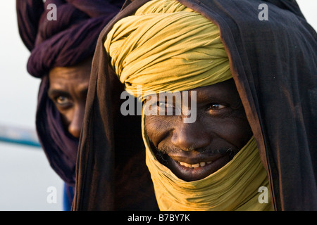 Tuareg Man in Timbuktu Mali Stock Photo