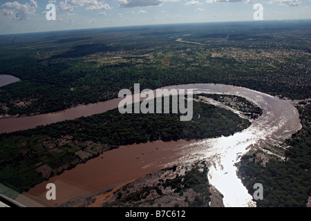 Flooding and Drought in Northern Kenya. Stock Photo