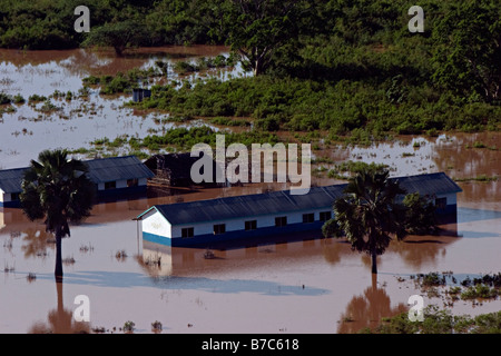 Flooding and Drought in Northern Kenya. Stock Photo