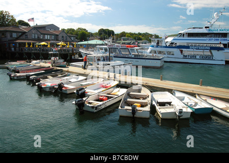 bar harbor maine usa Stock Photo